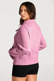 Half Zip Long Sleeve Sweatshirt — view 22