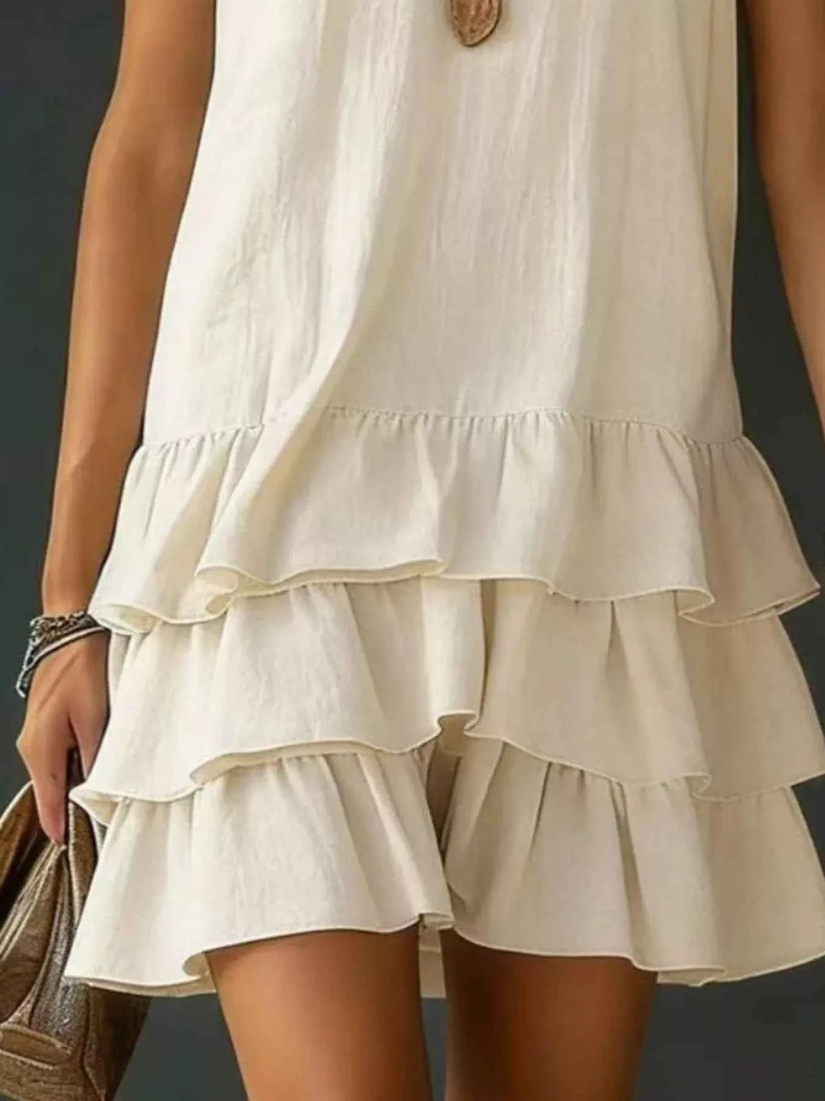 Stylish Ruffled Hem Dress - Elevate Your Summer Wardrobe — view 11