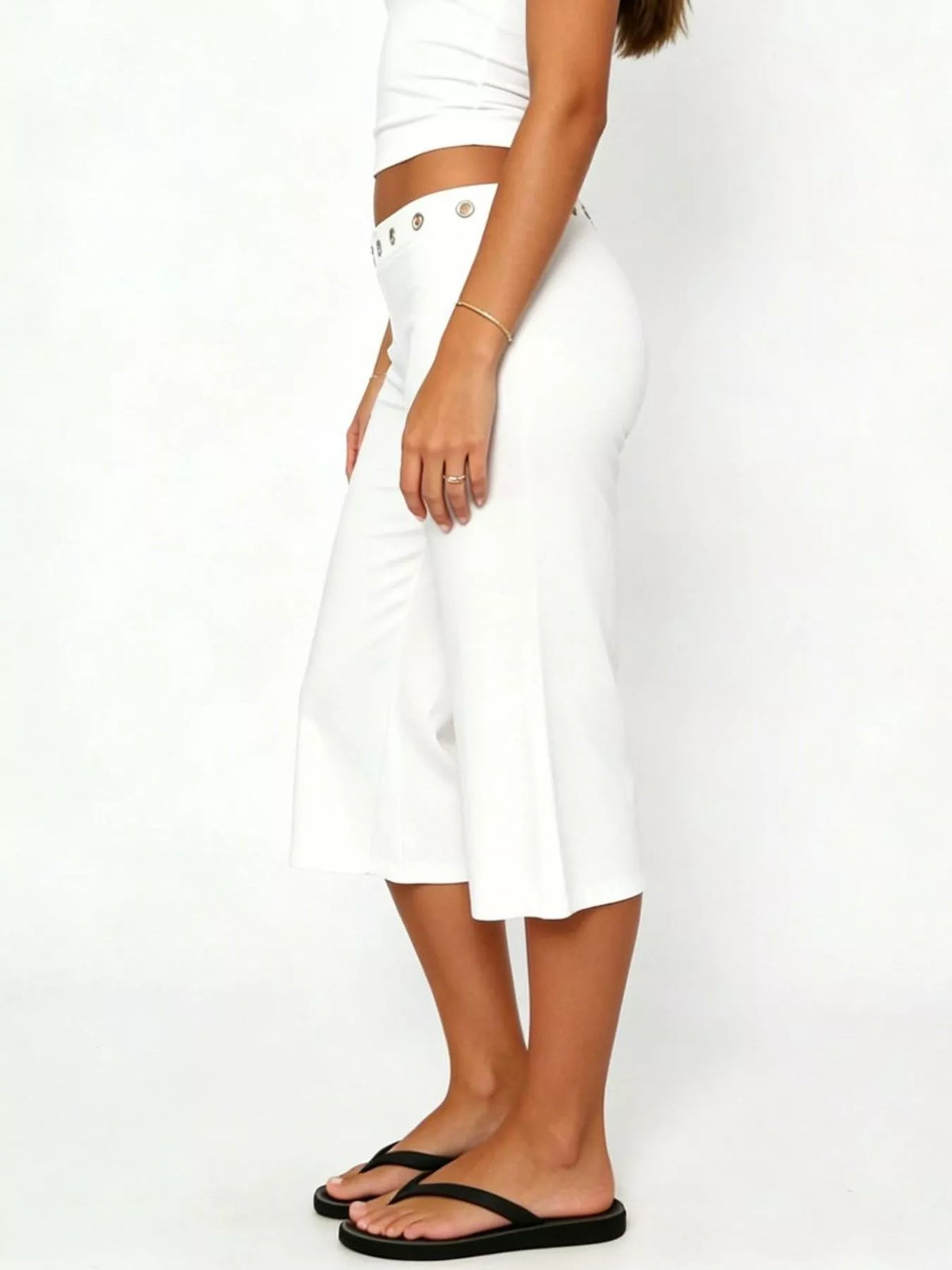 Mid Rise Capris Pants — view 14