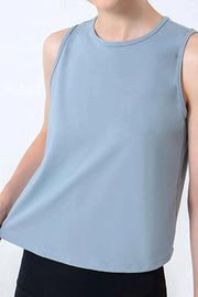 Round Neck Active Tank - Perfect Blend of Style and Comfort — view 14