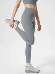 Wide Waistband Active Leggings for Ultimate Comfort & Performance — view 9