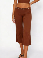 Mid Rise Capris Pants — view 6